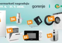 Gorenje nagradna igra 2026: Gorenje i KTC NAGRAĐUJU