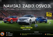Opel besplatna nagradna igra: Navijaj. Zabij. Osvoji. Opel nagradna igra 2026: Navijaj. Zabij. Osvoji.
