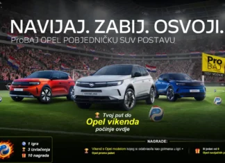 Opel nagradna igra 2026: Navijaj. Zabij. Osvoji.