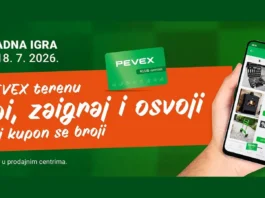 PEVEX nagradna igra 2026: Na PEVEX terenu kupi, zaigraj i osvoji – svaki kupon se broji