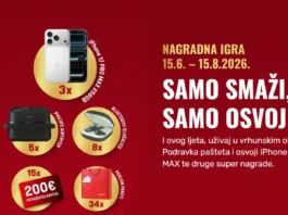 Podravka nagradna igra 2026: Samo Smaži, Samo Osvoji