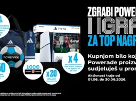 POWERADE nagradna igra 2026: Powerade te nagrađuje!