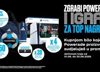 POWERADE nagradna igra 2026: Powerade te nagrađuje!