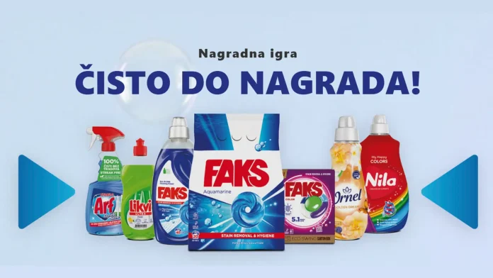 SAPONIA nagradna igra 2026: ČISTO DO NAGRADA!