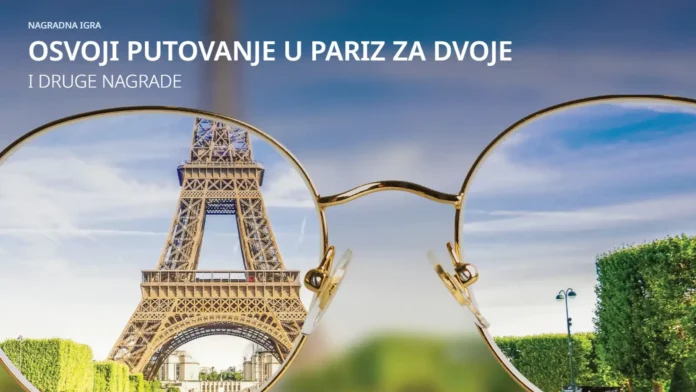 Essilor nagradna igra 2026: VARILUX® TE VODI U PARIZ Essilor nagradna igra 2026: VARILUX® TE VODI U PARIZ