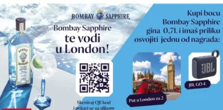 Bombay Sapphire nagradna igra: Osvoji put u London
