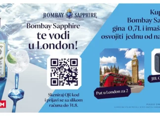 Bombay Sapphire nagradna igra: Osvoji put u London