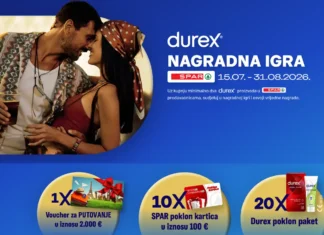 Durex nagradna igra 2026 u Sparu Durex nagradna igra 2026: Durex nagradna igra u Sparu