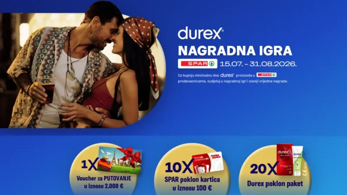 Durex nagradna igra 2026: Durex nagradna igra u Sparu