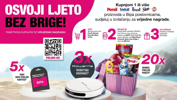 Henkel nagradna igra 2026: Osvoji ljeto bez brige!
