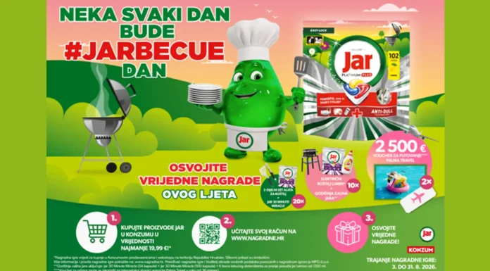 Jar nagradna igra: Neka svaki dan bude #Jarbecue dan