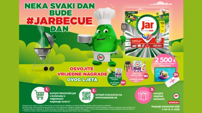 Jar nagradna igra: Neka svaki dan bude #Jarbecue dan