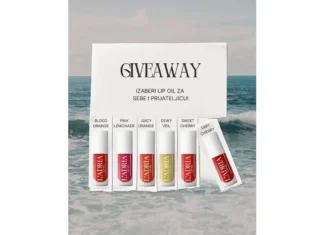 Instagram giveaway za L’ADRIA Lip Oil nijanse