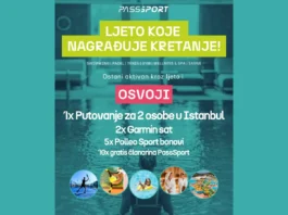 PassSport nagradna igra 2026: Ljeto koje nagrađuje kretanje!