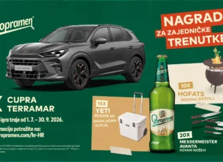 Staropramen nagradna igra 2026 za automobil CUPRA TERRAMAR