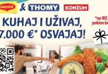 Thomy i Maggi nagradna igra u Konzumu: Kuhaj i uživaj, 7.000 € osvajaj! Thomy i Maggi nagradna igra: Kuhaj i uživaj, 7.000 € osvajaj!