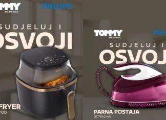 Tommy nagradni natječaj za Philips parnu postaju i Airfryer