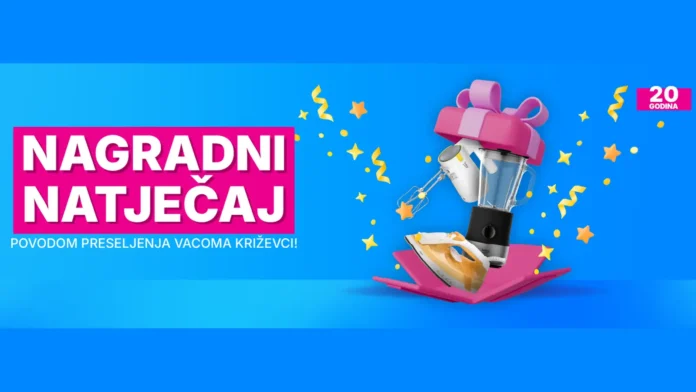 VACOM nagradna igra 2026: Križevci, nove nagrade