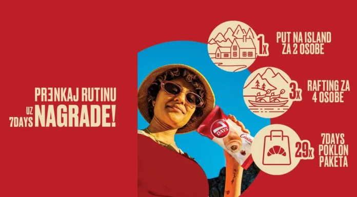7DAYS nagradna igra 2026: Prenkaj rutinu uz 7DAYS nagrade