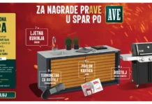 AVE nagradna igra u Spar i Interspar trgovinama AVE Grill nagradna igra 2026: ZA NAGRADE PRAVE U SPAR PO AVE
