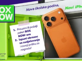 BOX NOW nagradna igra 2026: Nova školska godina. Novi iPhone uz BOX NOW