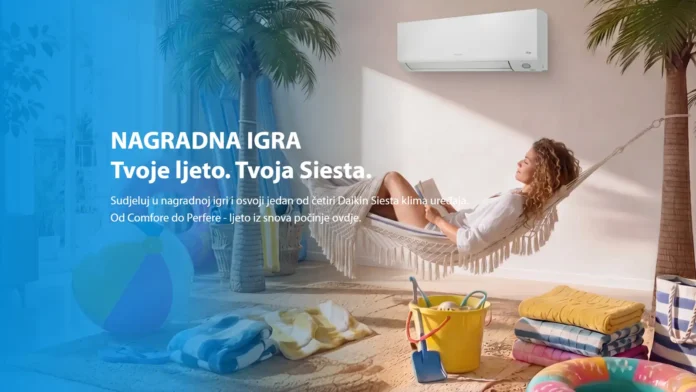 Daikin Hrvatska d.o.o. nagradna igra 2026: Daikin ljetna nagradna igra 2026
