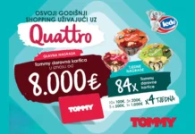 Ledo nagradna igra: Osvoji godišnji shopping uživajući uz Quattro