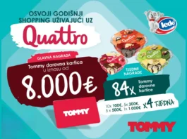 Ledo nagradna igra: Osvoji godišnji shopping uživajući uz Quattro