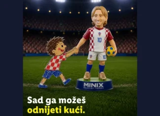 Lidl: Osvoji Minix figuru Luke Modrića! Lidl Hrvatska nagradna igra 2026: Osvoji Minix figuru Luke Modrića!