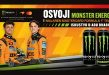 Besplatna Monster nagradna igra: Osvoji Mclaren F1 team iskustvo