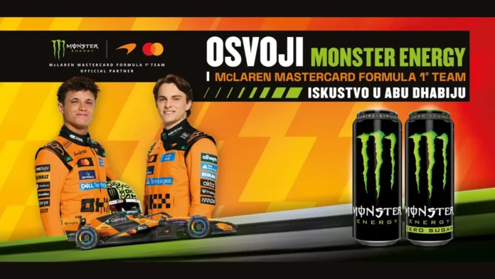Besplatna Monster nagradna igra: Osvoji Mclaren F1 team iskustvo