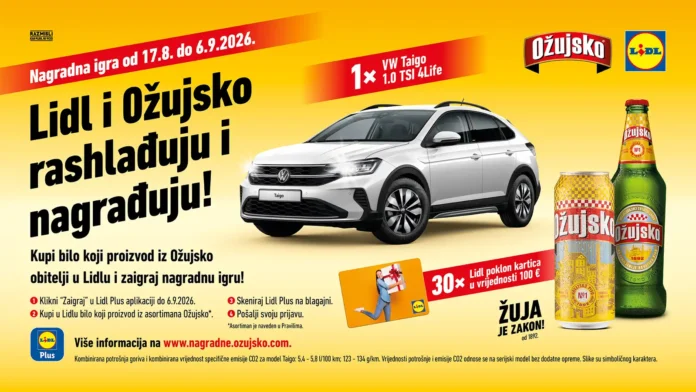 Ožujsko nagradna igra: Lidl i Ožujsko rashlađuju i nagrađuju! Ožujsko nagradna igra: Lidl i Ožujsko rashlađuju i nagrađuju!