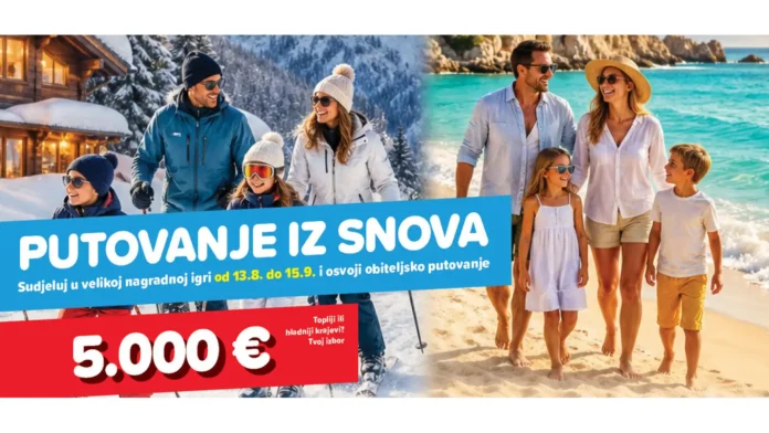Plodina nagradna igra: Putovanje iz snova Plodina nagradna igra: Putovanje iz snova
