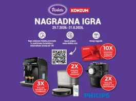 Violeta nagradna igra 2026: KONZUM I VIOLETA NAGRADNA IGRA