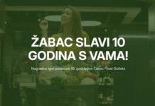 Žabac nagradna igra: Žabac slavi 10 godina s vama Žabac nagradna igra: Žabac slavi 10 godina s vama