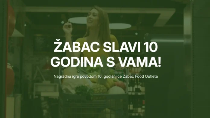 Žabac nagradna igra: Žabac slavi 10 godina s vama Žabac nagradna igra: Žabac slavi 10 godina s vama