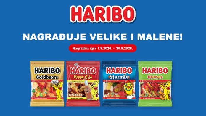 Haribo nagradna igra 2026: HARIBO nagrađuje velike i malene!‹