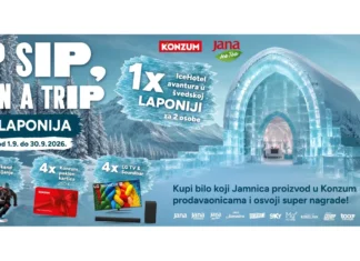 Jamnica nagradna igra 2026: Sip sip, win a trip