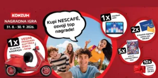 Nescafe nagradna igra 2026: Kupi Nescafe, osvoji top nagrade!