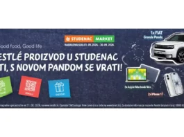 Neste nagradna igra u Studenac marketu za automobil FIAT Grande Panda