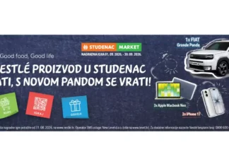 Neste nagradna igra u Studenac marketu za automobil FIAT Grande Panda