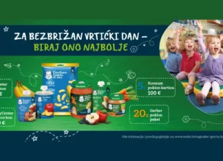 Nestle nagradna igra uz Gerber: Za bezbrižan vrtićki dan - biraj ono najbolje