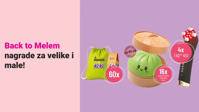 Neva nagradna igra: Back to Melem nagrađuje velike i male!