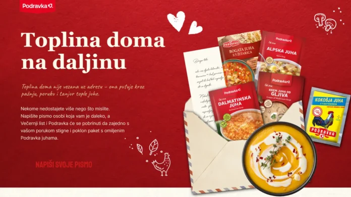 Podravka: Toplina doma
na daljinu Podravka: Toplina doma na daljinu