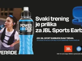 Powerade nagradna igra: Uz Powerade do JBL sports earbuds slušalica!
