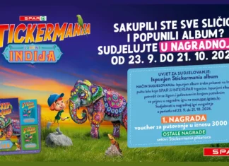 Spar nagradna igra: STICKERMANIA – Šarena Indija Spar nagradna igra: STICKERMANIA – Šarena Indija