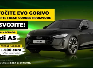 Tifon nagradna igra 2026 za automobil Audi A5 Tifon nagradna igra 2026 za automobil Audi A5