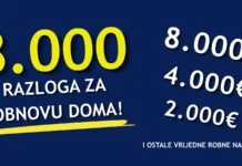 BRODOMERKUR nagradna igra: 8.000 razloga za obnovu doma!