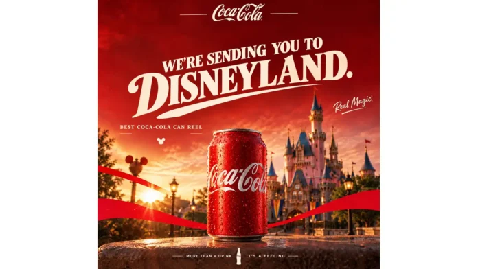 Coca-Cola nagardna igra: Coca-Cola te vodi u Disneyland