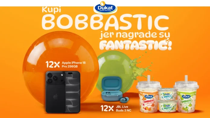 Dukat nagradna igra: Kupi Bobbastic i osvoji fantastic nagrade Dukat nagradna igra: Kupi Bobbastic i osvoji fantastic nagrade